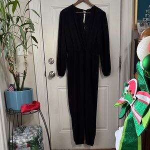 Elegant Black Women's Dress